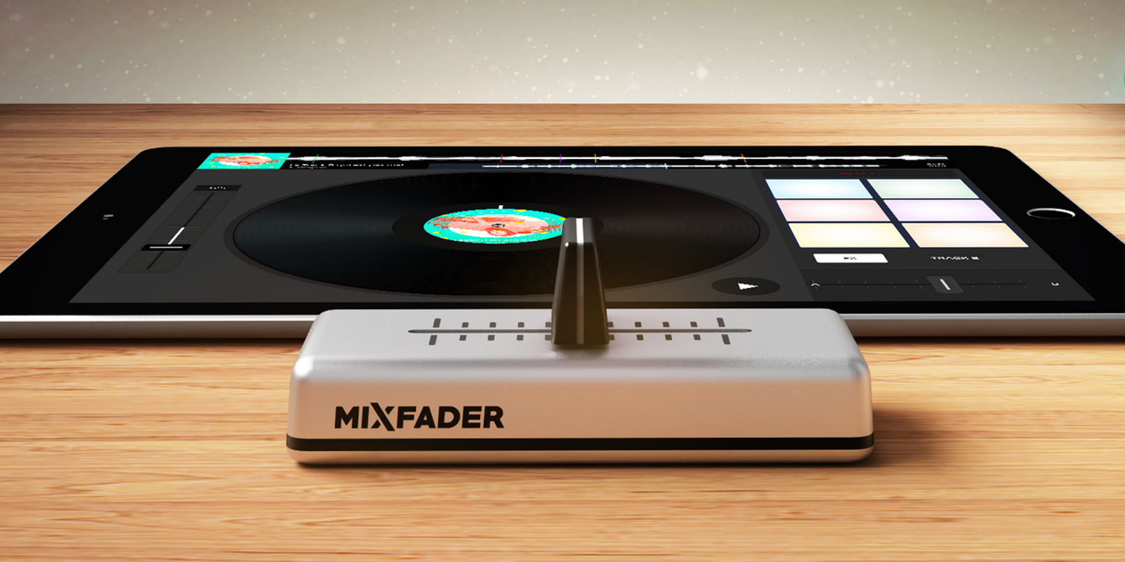 Edjing wireless 'Mixfader' crossfader comes to Kickstarter