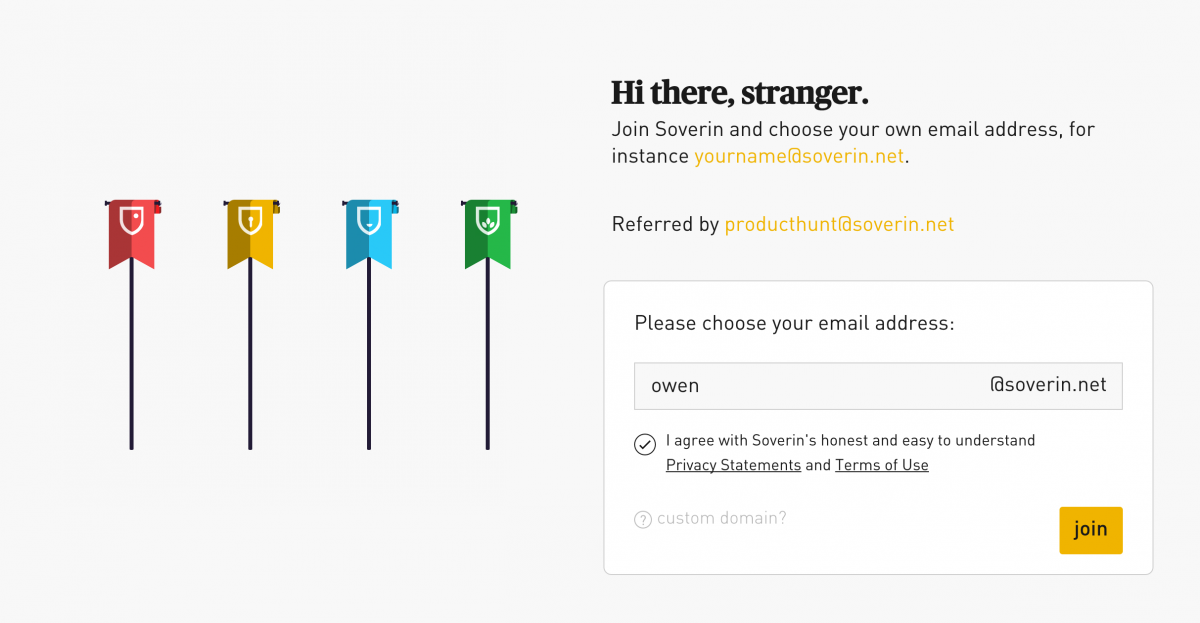 Soverin is an email service that promises not to sell your data
