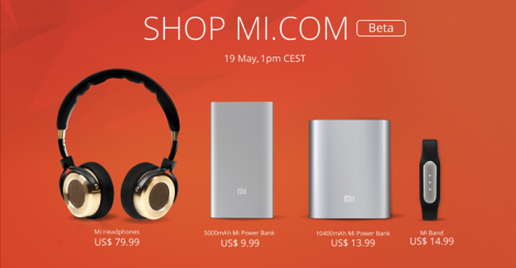 Xiaomi will start selling Power Banks, headphones and fitness trackers in the UK, US, France and Germany ...