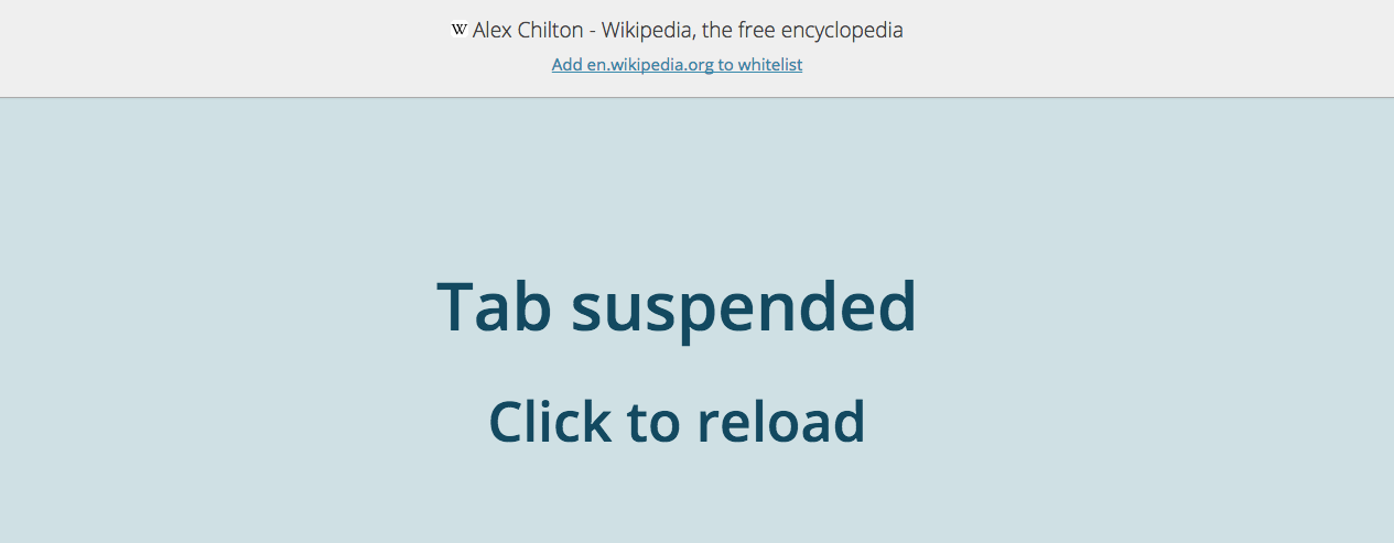 This Chrome extension stopped the browser killing my machine