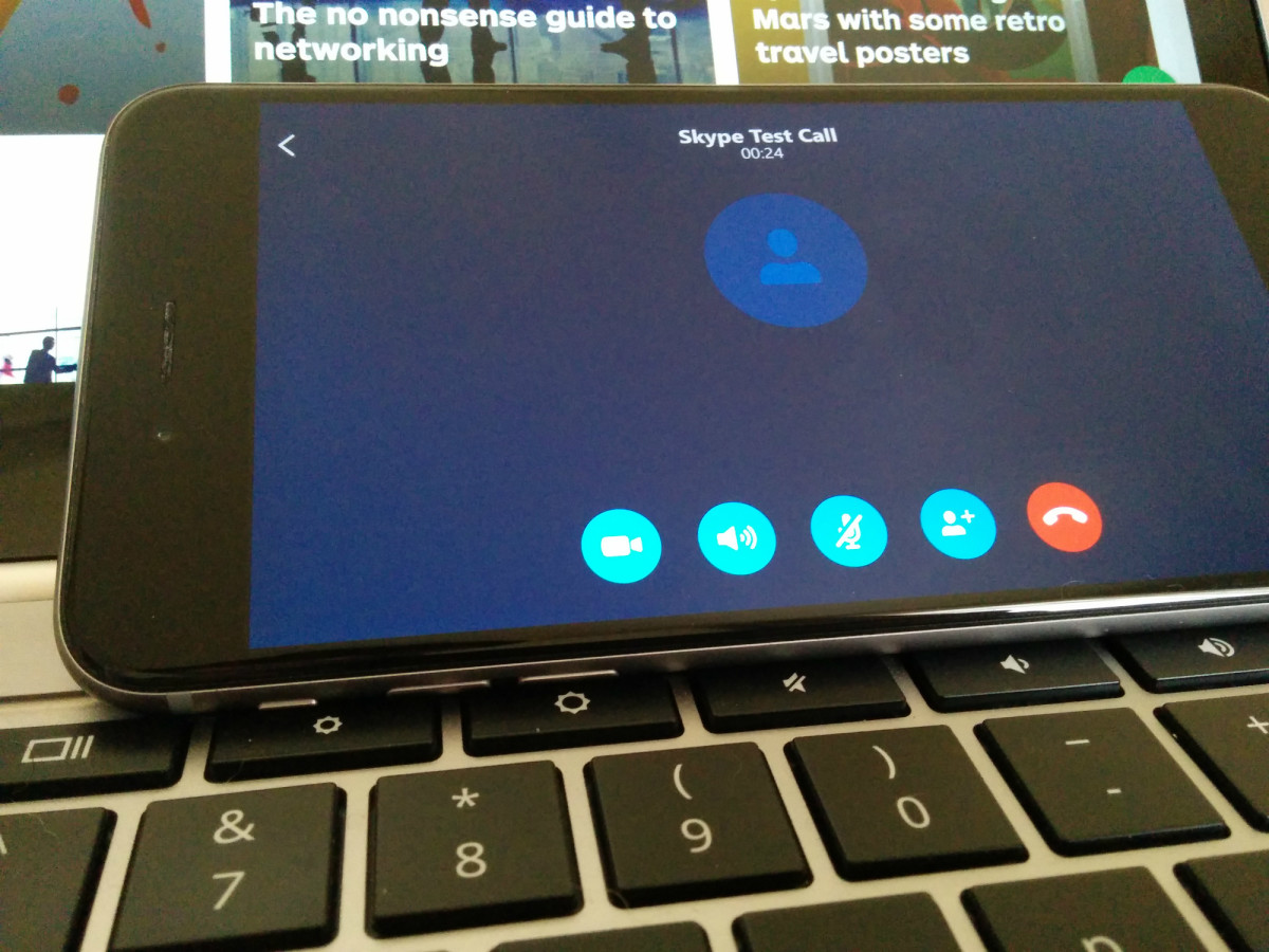 skype video call on chromebook