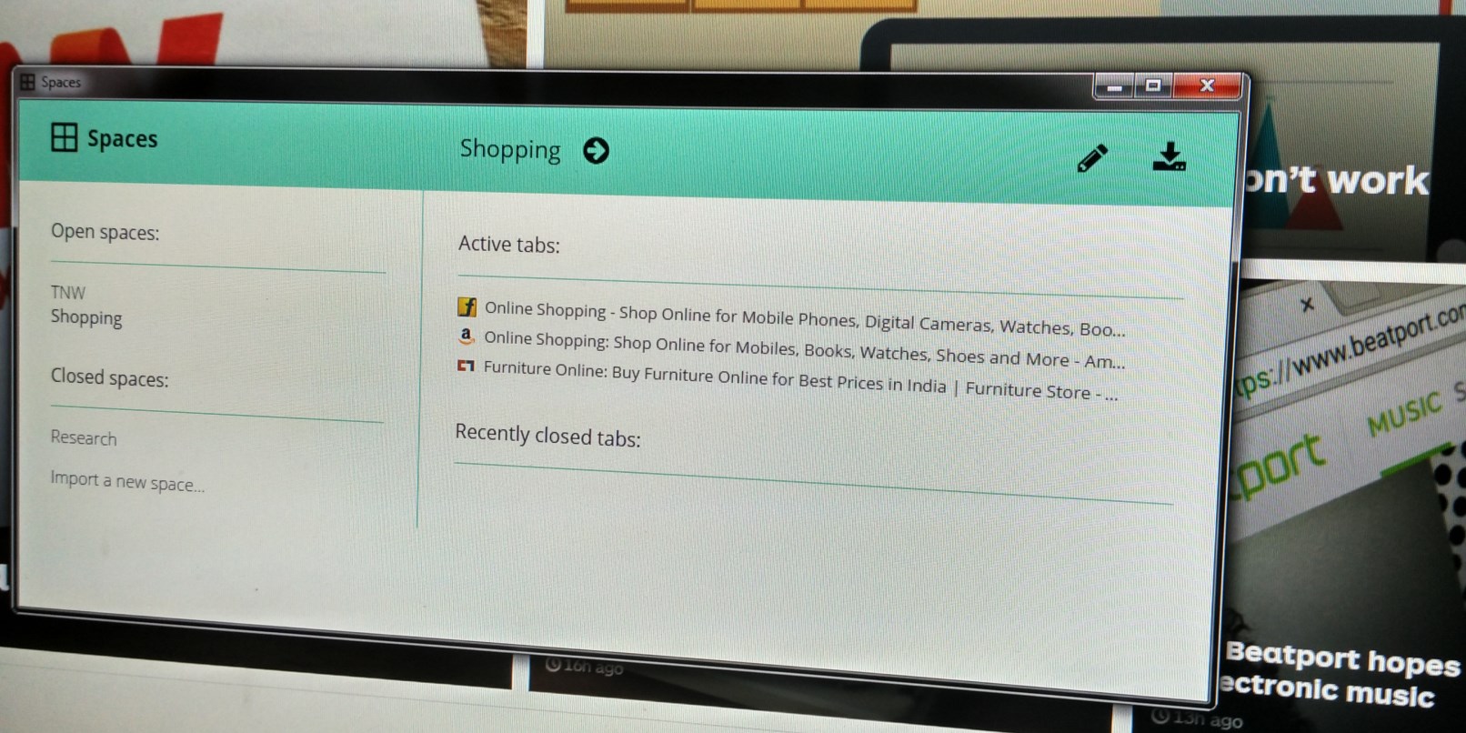 This Chrome extension turns your browser windows into manageable workspaces