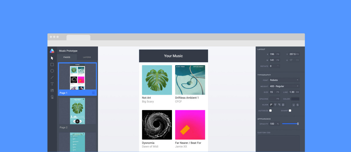 Atomic’s Web-based interface design tool now features collaboration, available for all to try