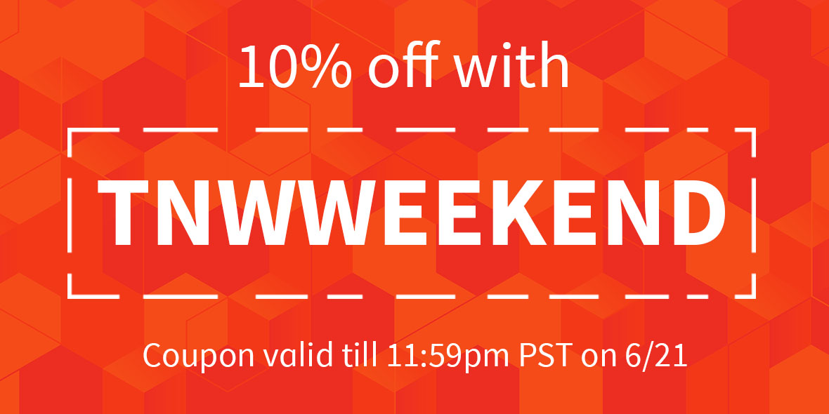 10% off at the TNW Deals store this weekend!