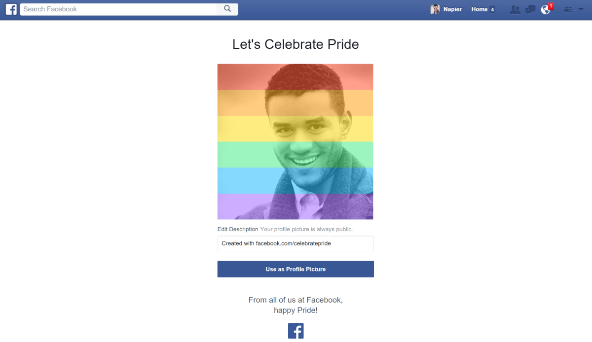 Facebook Pride
