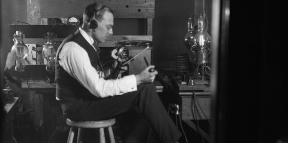 Listen: this story about America’s first radio station shows early adopters never change