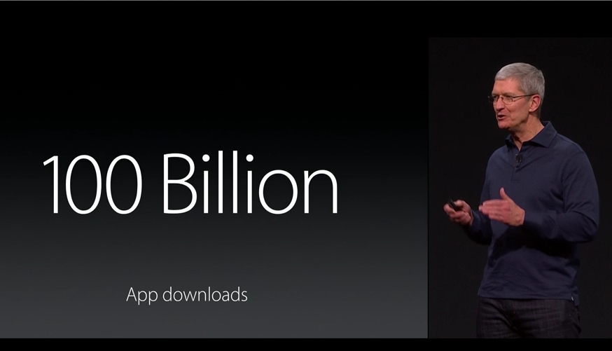 Apple’s App Store passes 100 billion downloads, more than $30 billion paid to devs