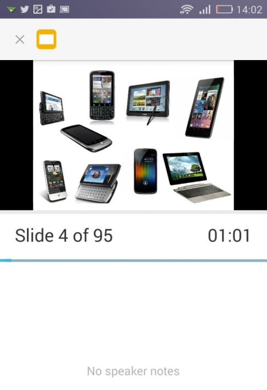 control Google Slides from phone