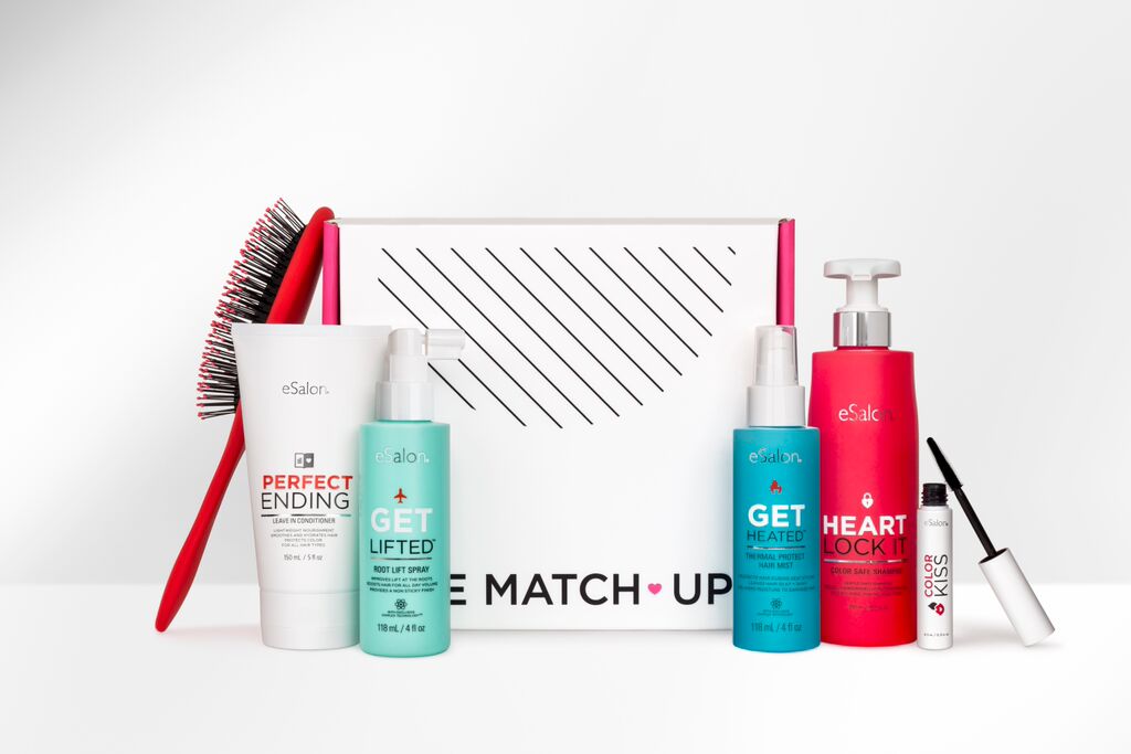 The Match-Up lets you customize a subscription hair care box without a trip to the salon