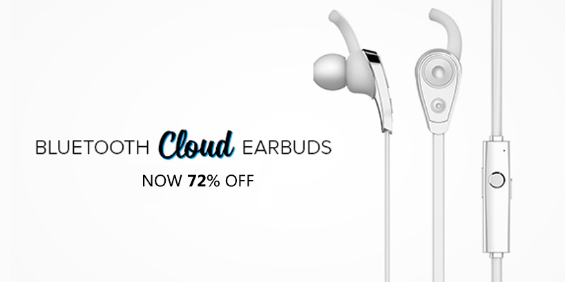 Get 77% off TOCCs Wireless Bluetooth Cloud Buds