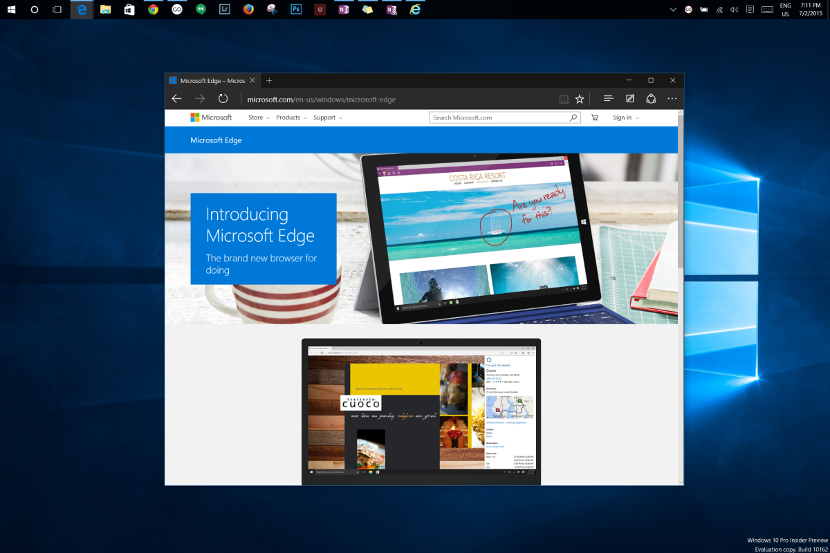Microsoft Edge is already good enough for me to drop Chrome