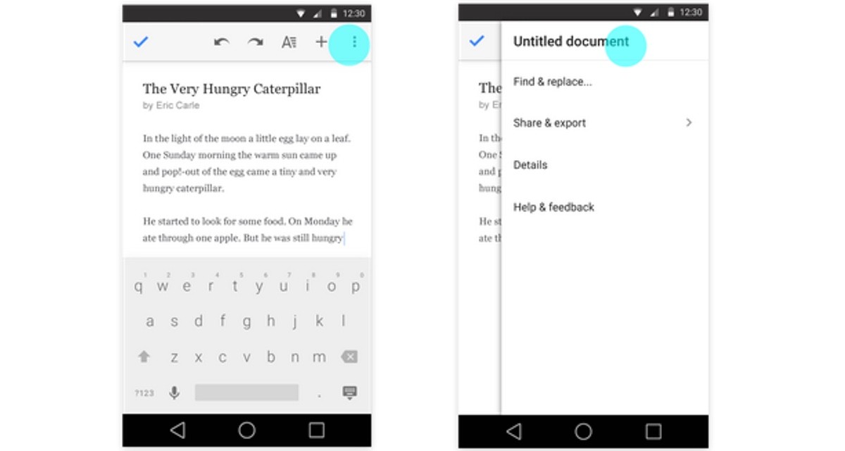 Google makes it simpler to edit files in Google Docs, Sheets and Slides for Android