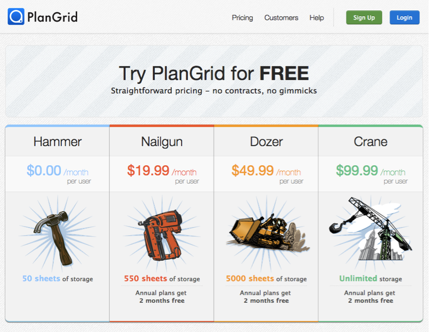 PlanGrid-pricing-page