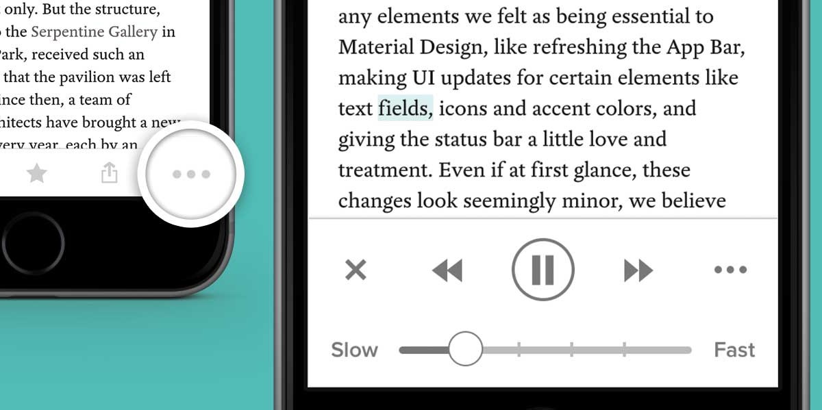 Pocket for iOS will now read your articles to you
