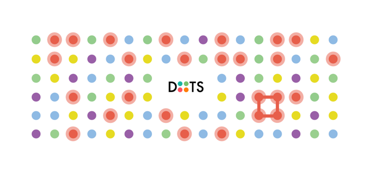There’s now a major update to the original Dots game