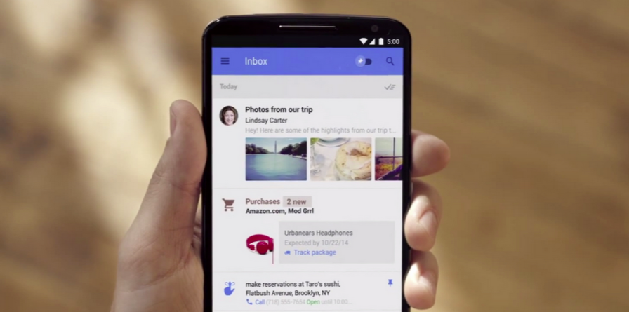 Inbox for Gmail lets you more finely calibrate the snooze timer
