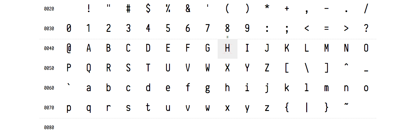 Iosevka Bold. A JS generated typeface *can* get bolder…