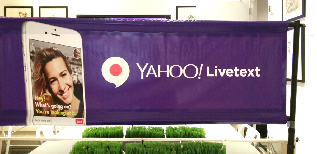 Yahoo launches Livetext, its audioless livestreaming app for the GIF generation