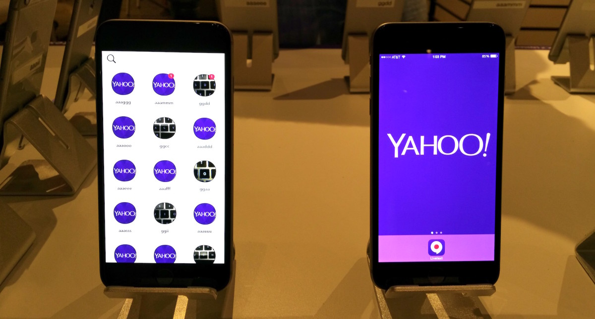 Hands on: Yahoo Livetext is the perfect app for livestreaming your nostrils