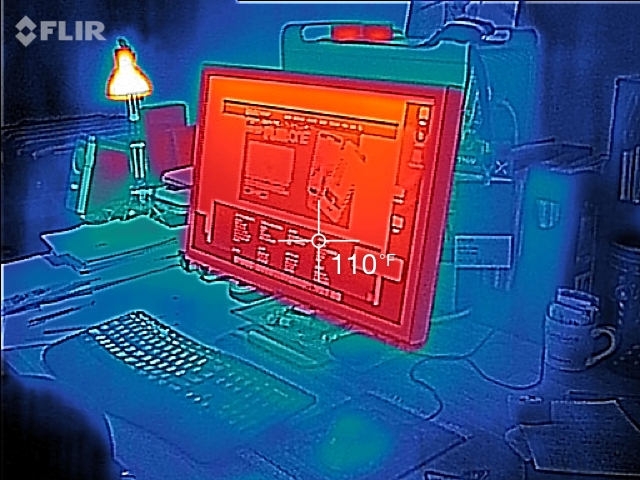monitor thermal image