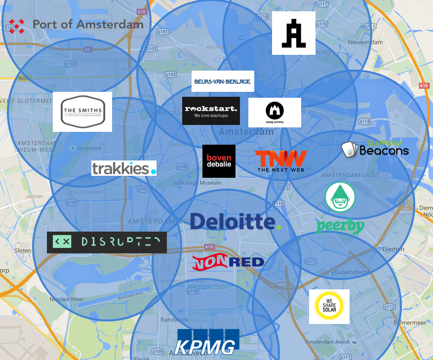 Amsterdam map square