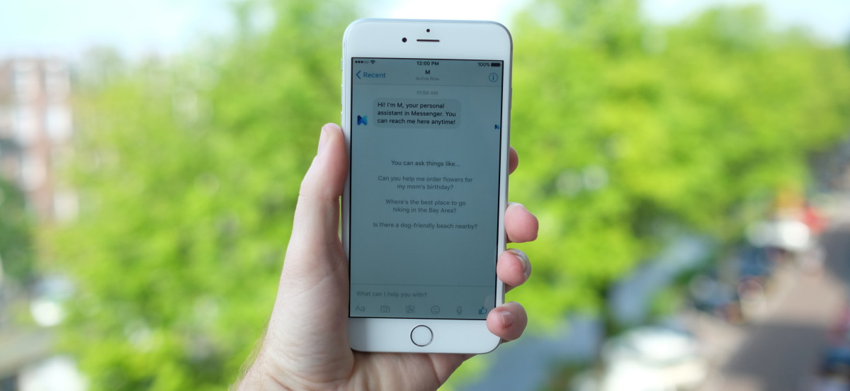 Here’s what it’s like to use Facebook’s virtual assistant, ‘M’