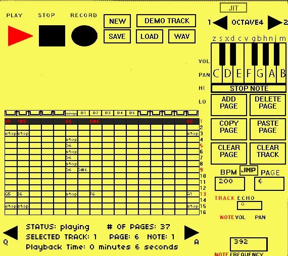 Make your ultimate chiptune jam with this neat Web app