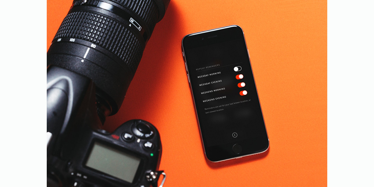 Rizon photo app for iOS alerts you to the ‘Golden Hour’ of natural light