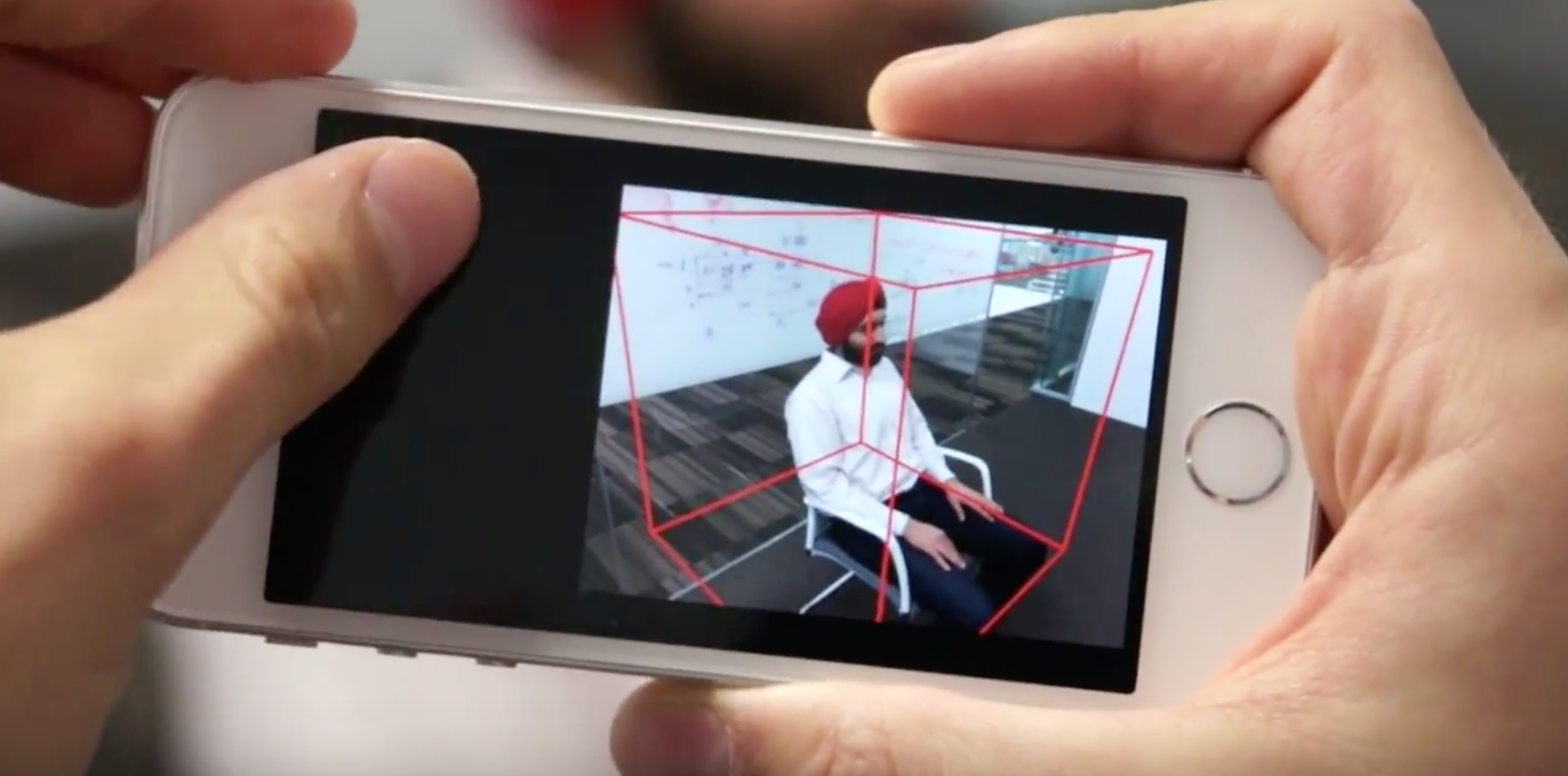 Microsoft Research's app your phone a 3D