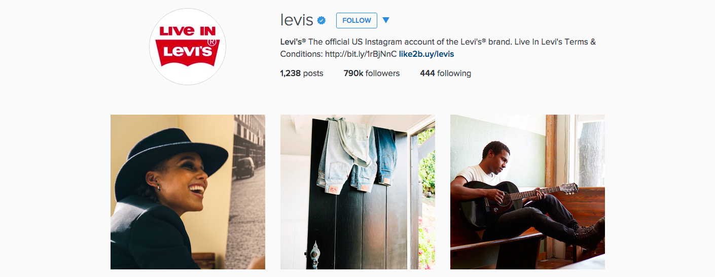 Levi's is one of Instagram's advertising partners