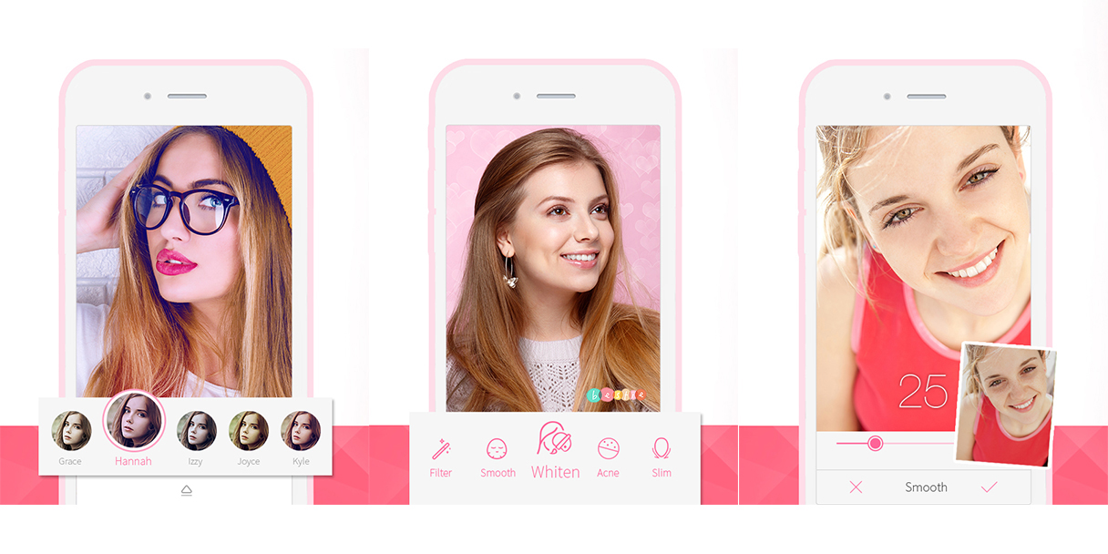 Bestie, a new selfie app from Camera360 maker, strives for that natural look