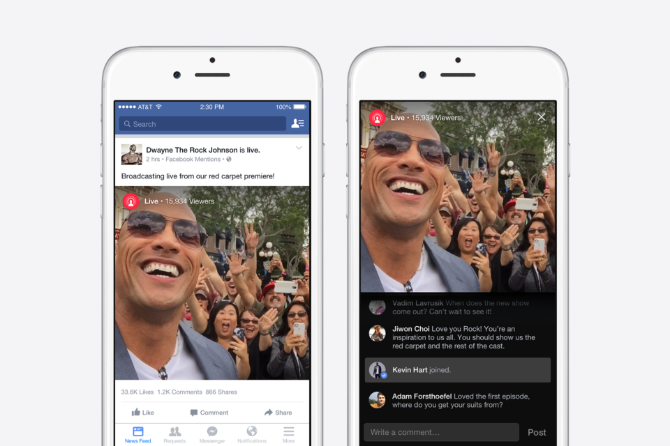 Facebook will reportedly expand livestreaming to any verified user soon