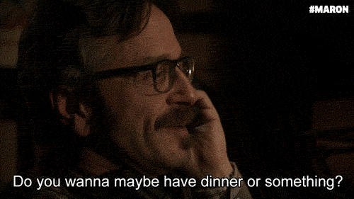 Dating the @marcmaron way…