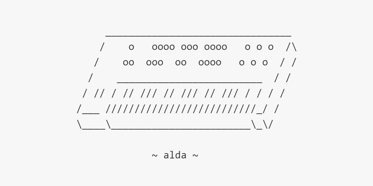 Alda lets you compose music in a text editor