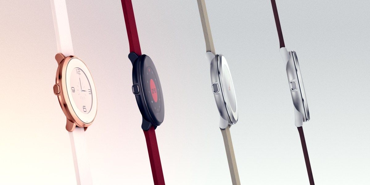 Pebble launches its first round smartwatch, arriving in November from $249
