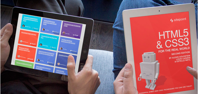 Improve your design and development skills with 89% off SitePoint Premium