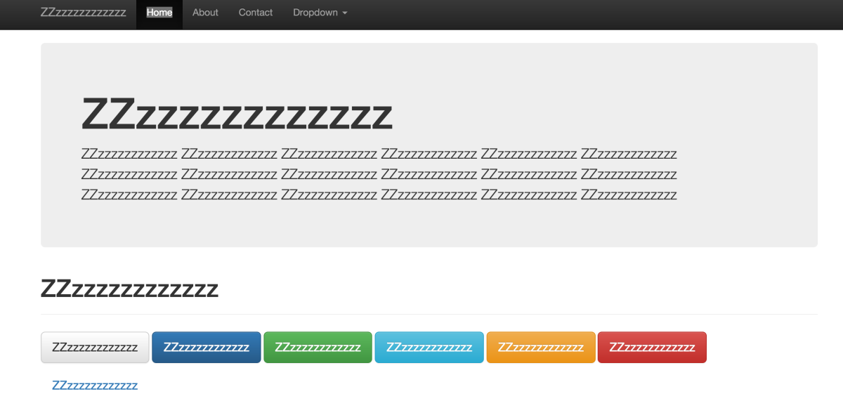 Web design is now completely boring