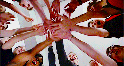 Go team! (Source: Glee)