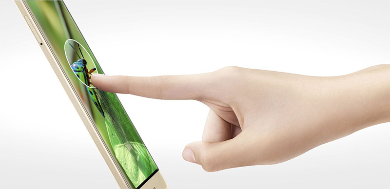 Huawei's Mate S features a pressure-sensitive screen