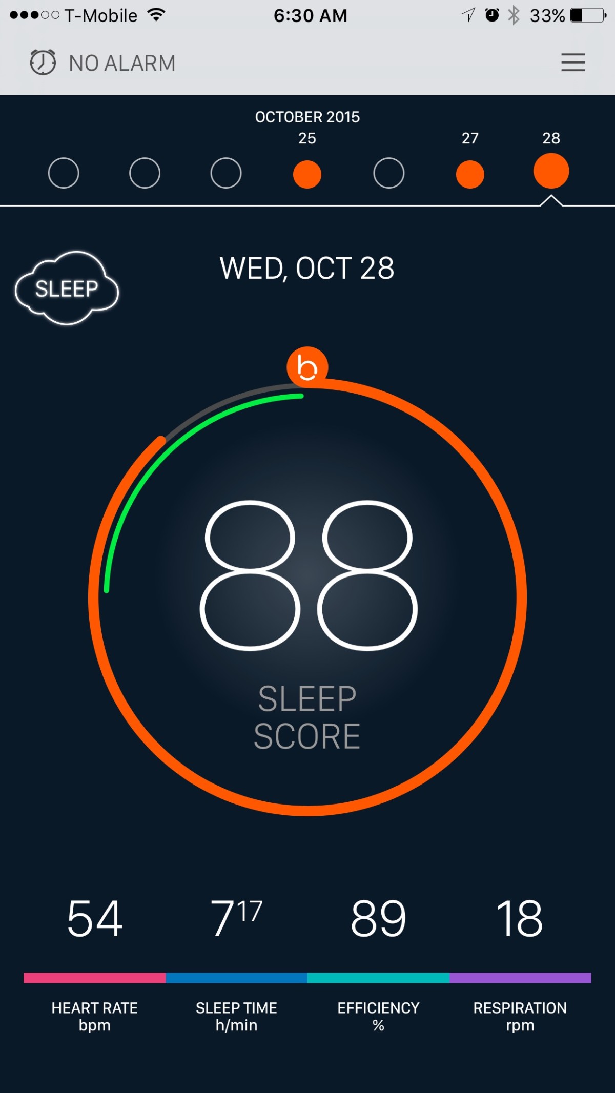 beddit 3.5 sleep monitor