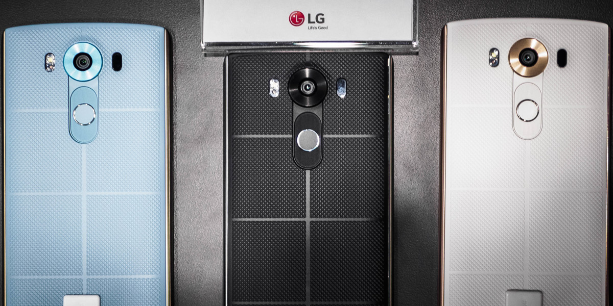 The LG V10 will comes in three colors in the US