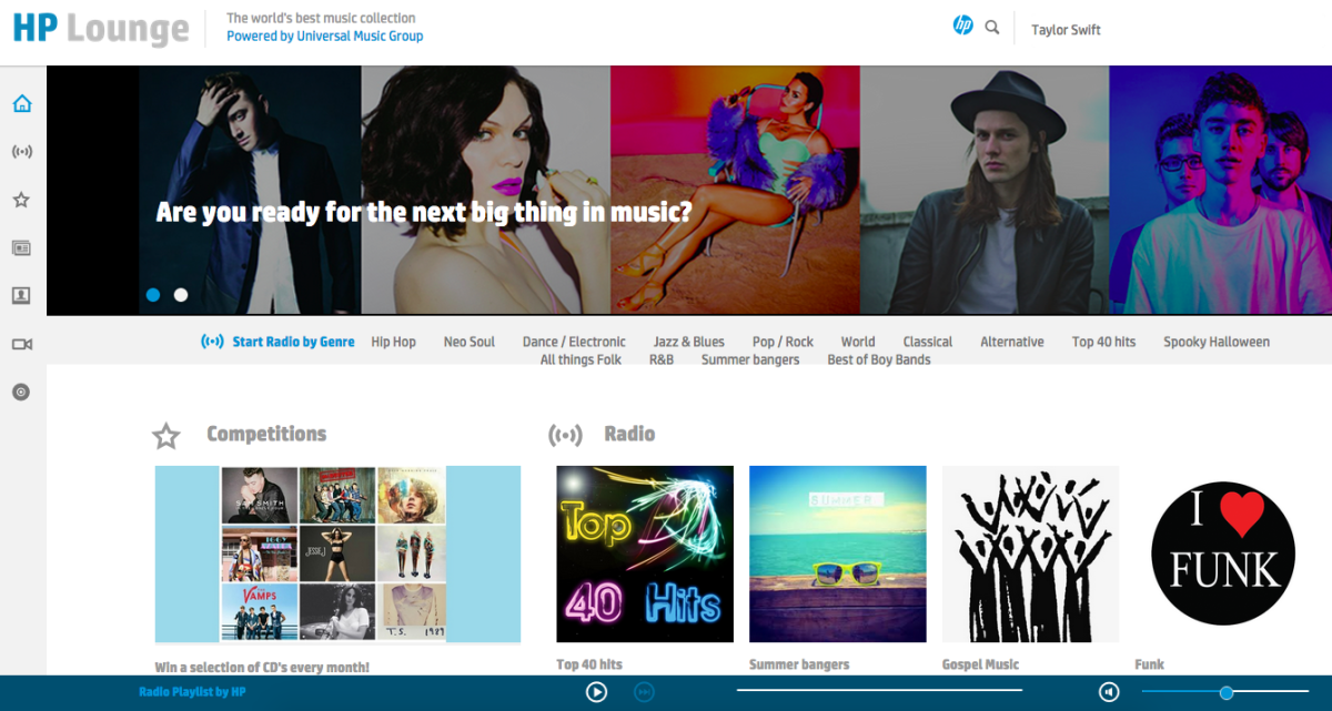 HP rebrands its music streaming service, but it won’t be challenging Spotify any time soon