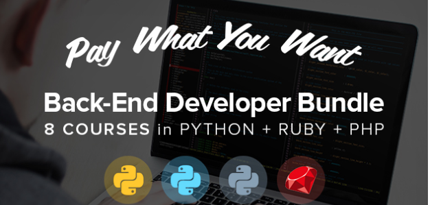 Pay what you want for the Back-End Developer Bundle