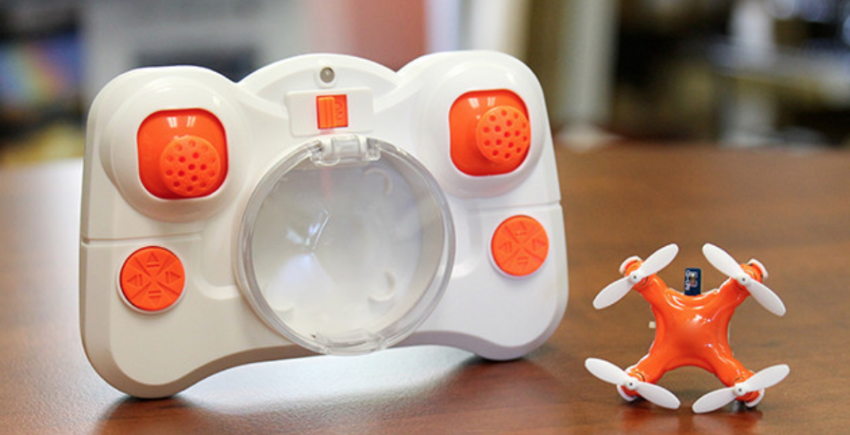 Become a stunt flyer with the world’s smallest quadcopter: $35