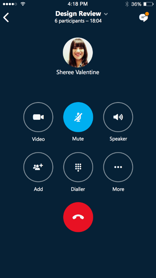 meetings not showing in skype for business iphone