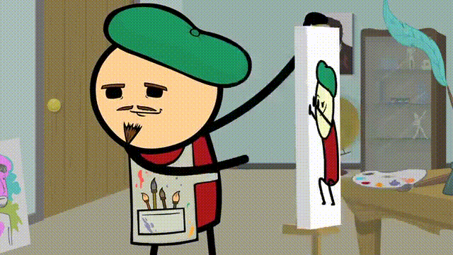 Cyanide and Happiness - the painting