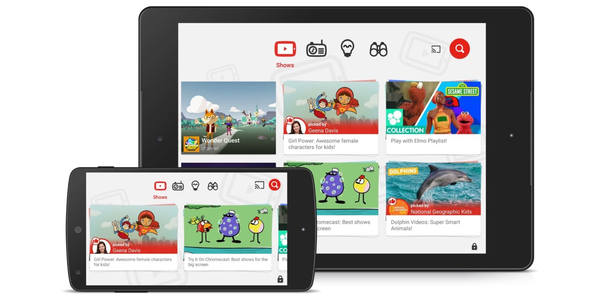 YouTube Kids gets Chromecast support and guest-curated playlists