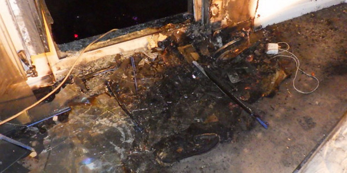 It’s Back to the Future Day, but I don’t remember the hoverboard catching fire in the movie ...