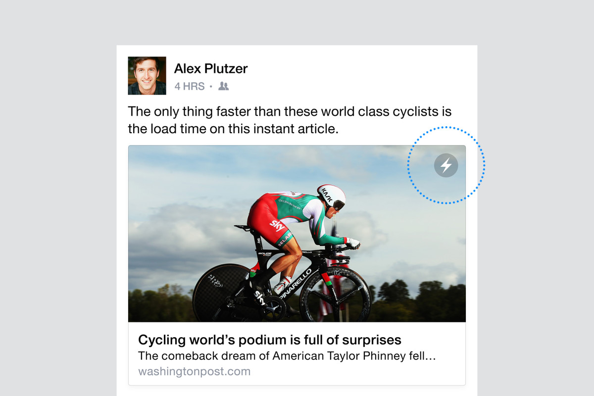 Facebook’s Instant Articles are now available to all iPhone users
