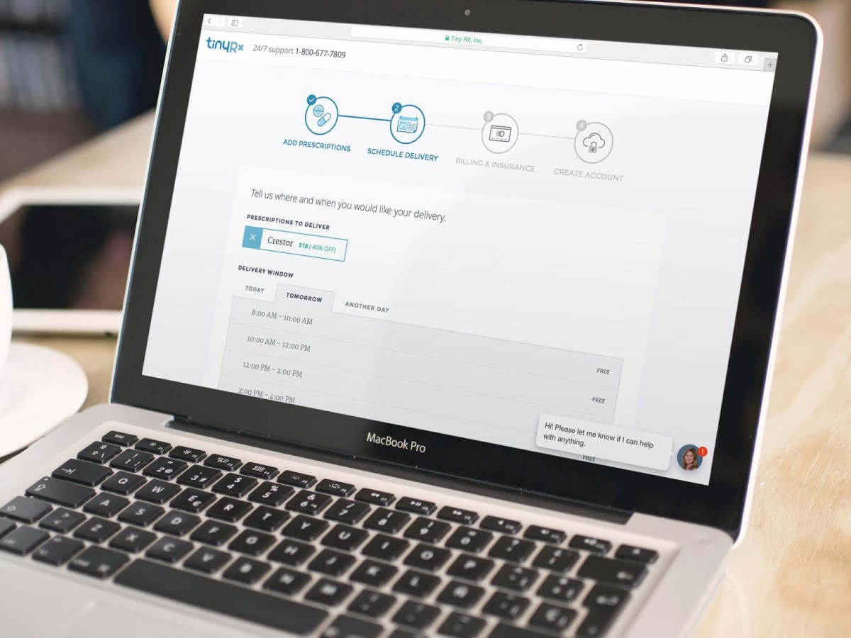TinyRx brings the pharmacy (and all your medication) right to you